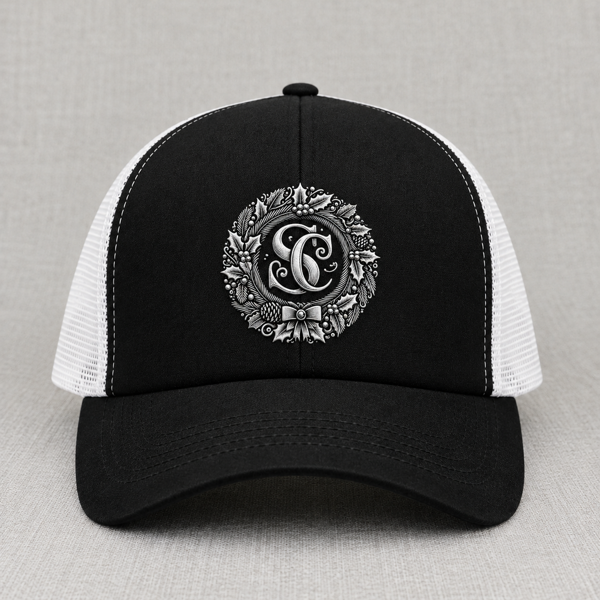 WINTER WREATH TRUCKER HAT BS-0017