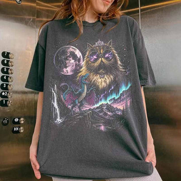 PRINCESS DONUT AND MONGO MOON SHIRT HHUE - 142