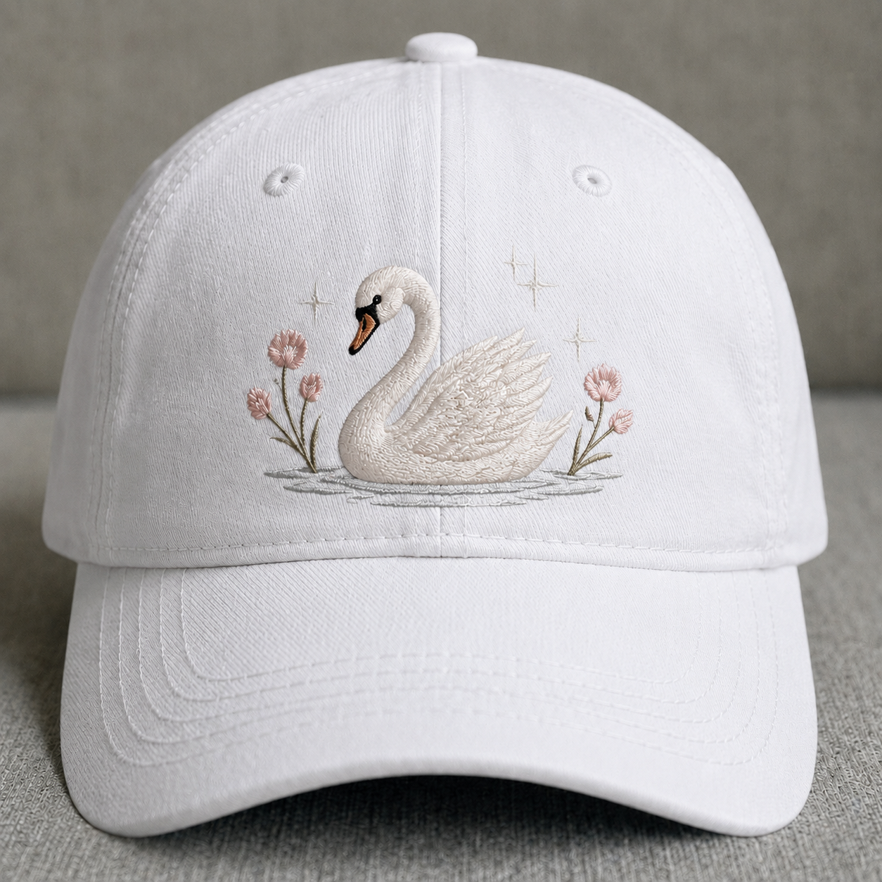 GRACEFUL SWAN IN BLOOM HAT BS-0001