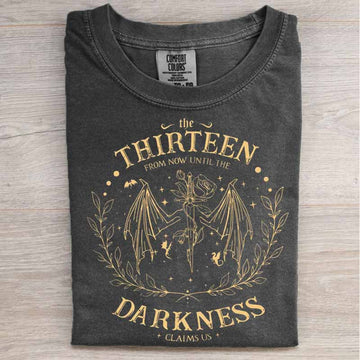 FANTASY NOVEL THE THIRTEEN SHIRT HHUE - 147
