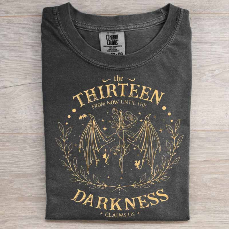 FANTASY NOVEL THE THIRTEEN SHIRT HHUE - 147