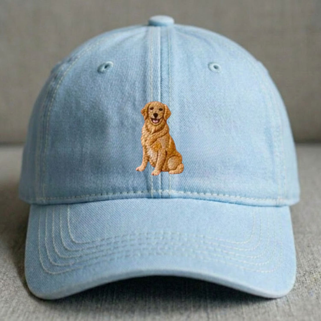 GOLDEN RETRIEVER EMBROIDERED CLASSIC DAD HAT NN-0013