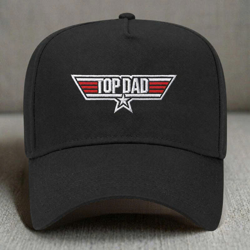 THE TOP DAD STAR EMBROIDERY BASEBALL HAT, DAD CAP GIFT B-009