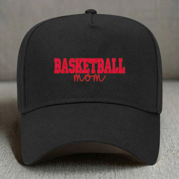 Basketball Mom Embroidery Trucker Cap, Game Day Hat For Mom Gift B-0015