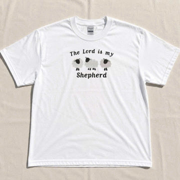 THE LORD IS MY SHEPHERD EMBROIDERED TEE TH-0024