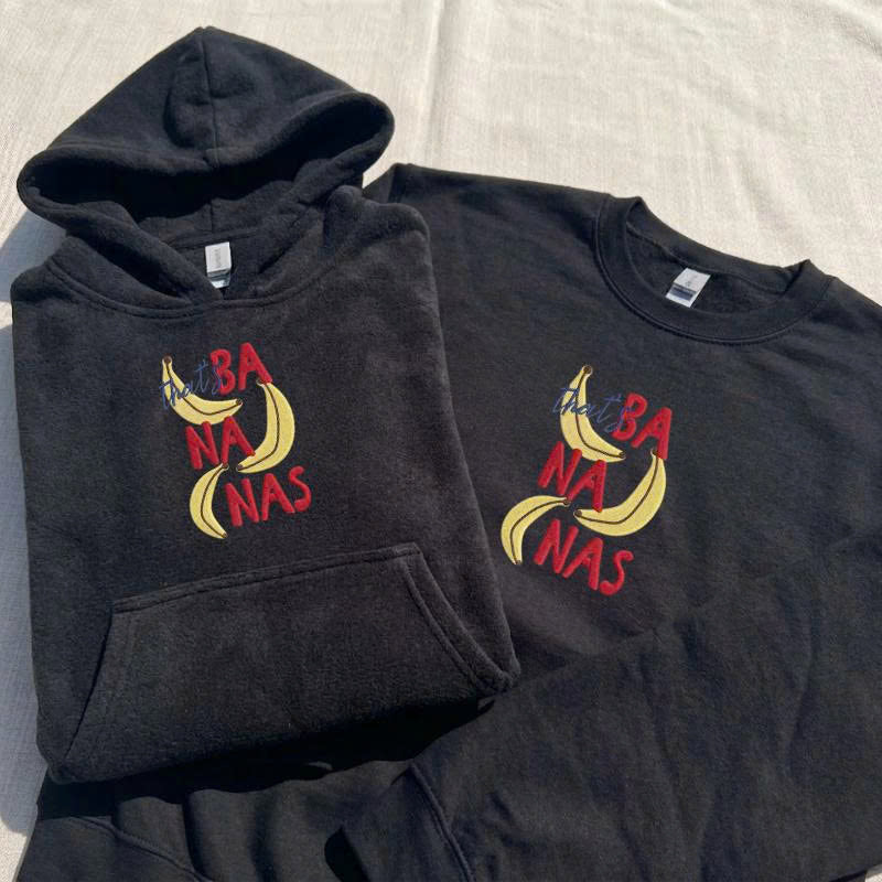 "THAT BANANAS" EMBROIDERED TEE TH-0034