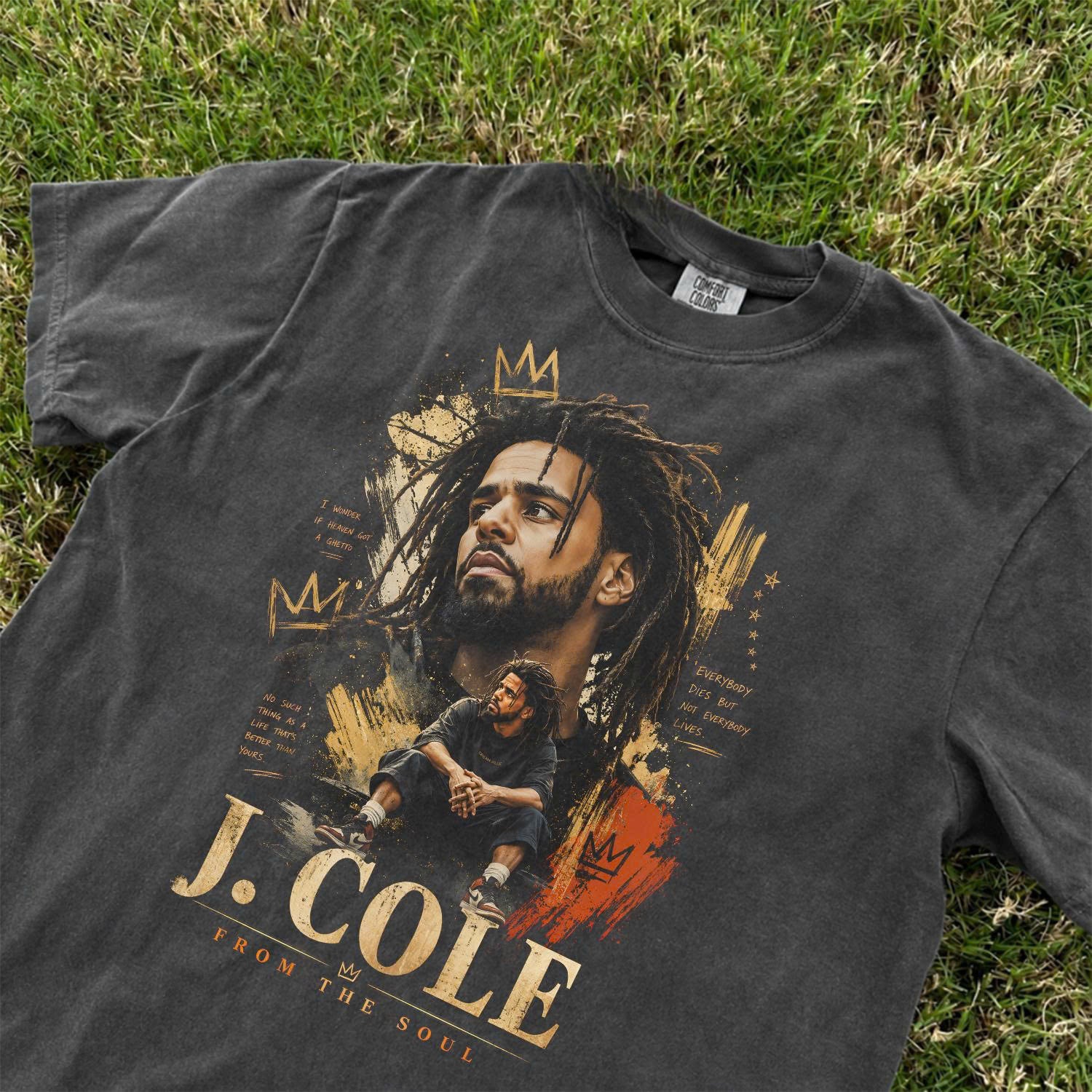 J Cole Vintage Rap Shirt, J Cole Graphic Tee, Hip Hop Rapper T Shirt Son-00106