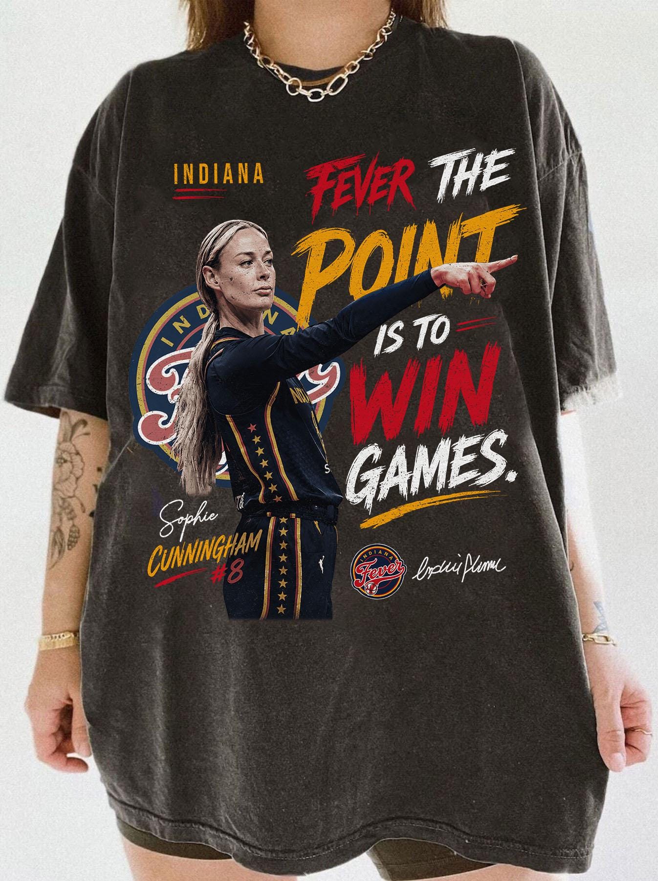 Vintage Sophie Cunningham Point God T-Shirt, Women Basketball Shirt Son-00112