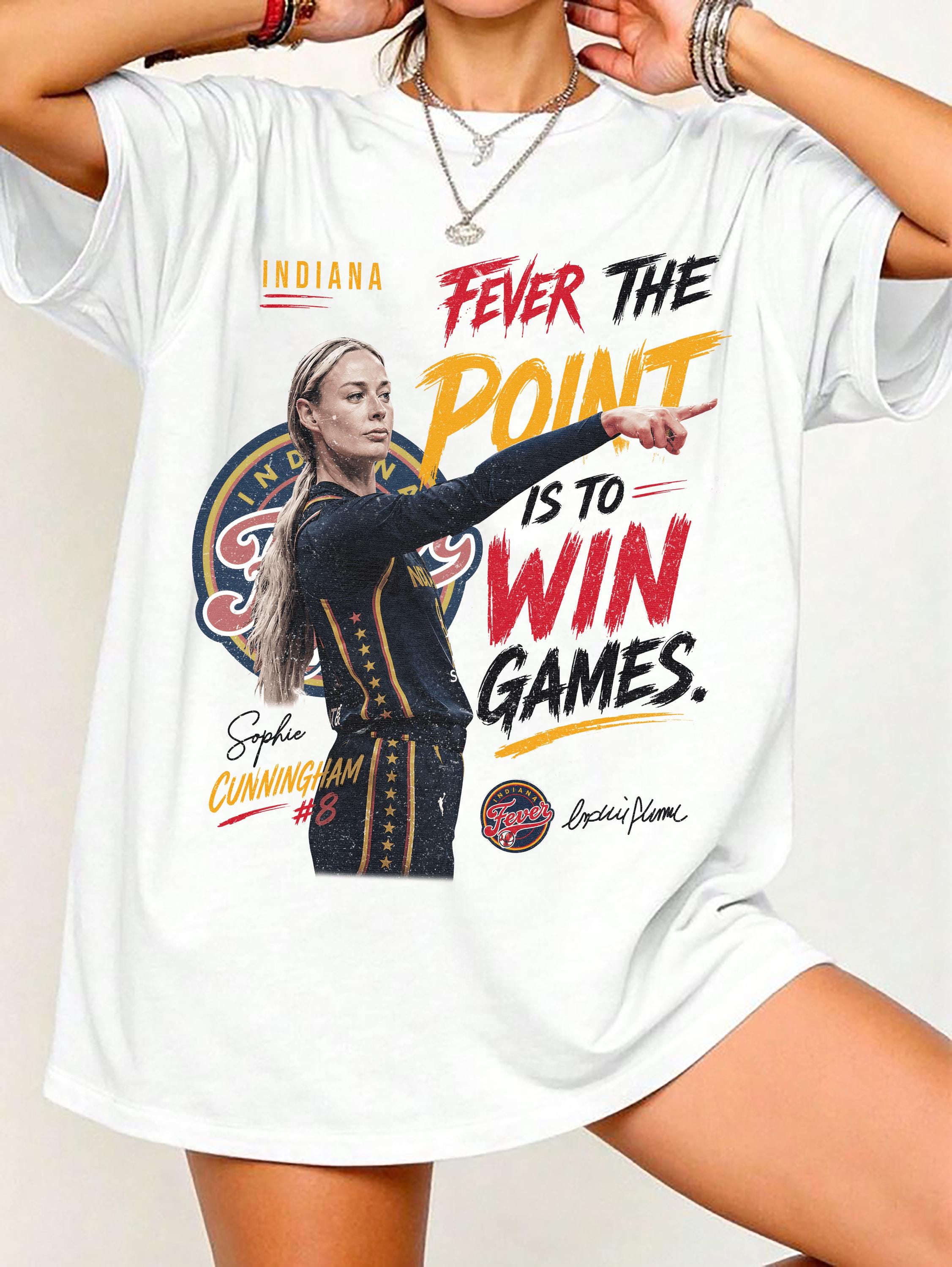 Vintage Sophie Cunningham Point God T-Shirt, Women Basketball Shirt Son-00112