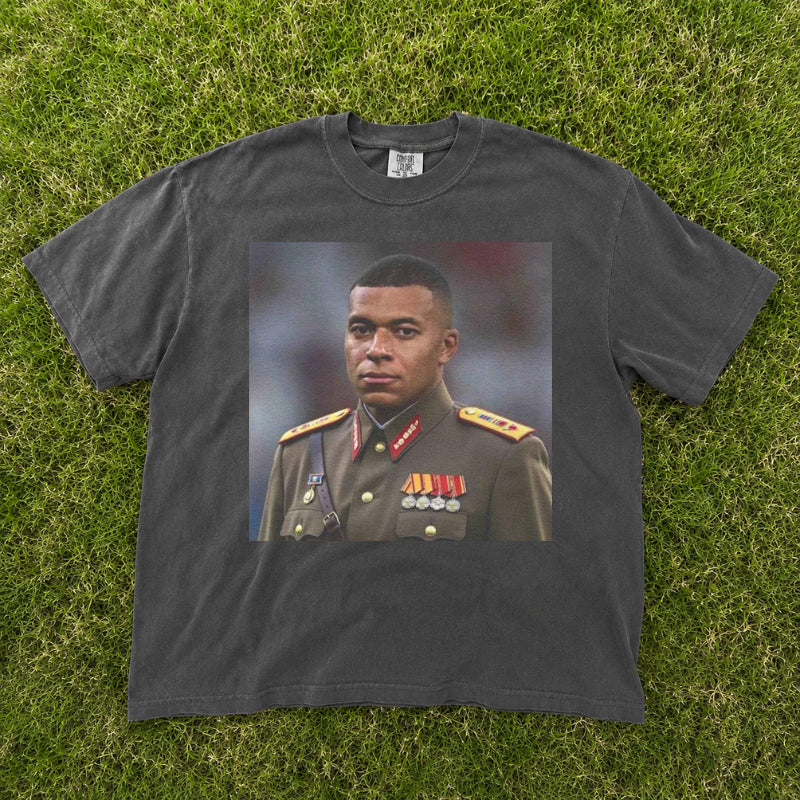 Mbappe The Dictator Shirt, Funny Football Fan Graphic T-Shirt, Viral Meme Shirt Son-00126