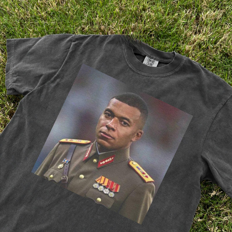 Mbappe The Dictator Shirt, Funny Football Fan Graphic T-Shirt, Viral Meme Shirt Son-00126