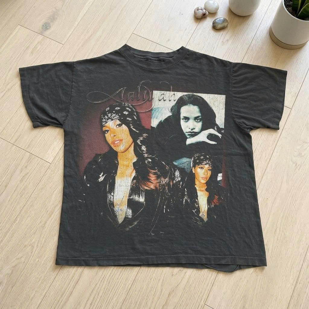 VINTAGE AALIYAH SHIRT MC-0057