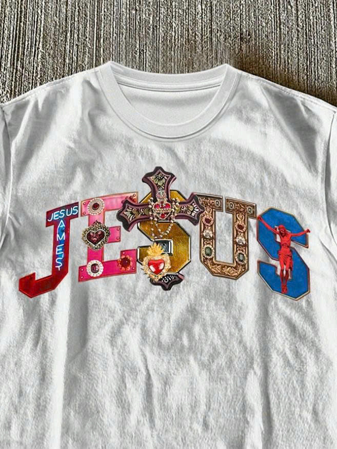 VINTAGE JESUS GRAPHIC T-SHIRT, RELIGIOUS SHIRT, CHRISTIAN SHIRT, FAITH SHIRT PH-0075