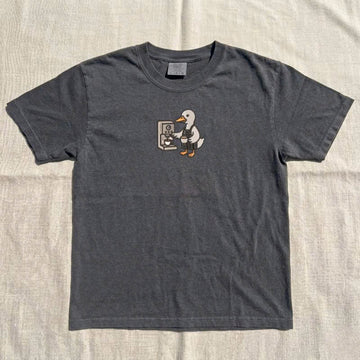 BARISTA DUCK EMBROIDERED TEE TH-0043