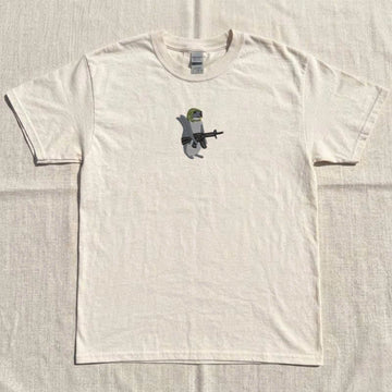 MILITIA SQUIRREL EMBROIDERED TEE TH-0042