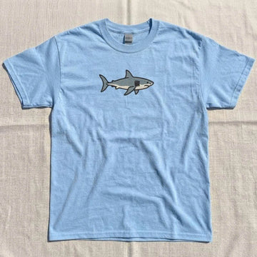 CLASSIC SHARK EMBROIDERED TEE TH-0041