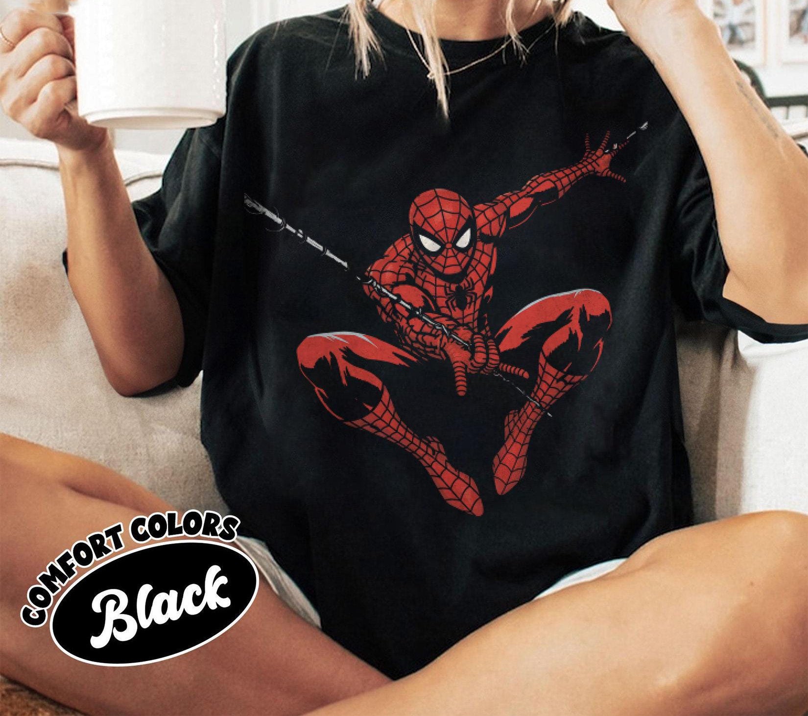 Vintage Amazing Spider-Man Comfort Shirt, Retro Marvel Comics Cover Tee, MCU Fan Gift Son-00132