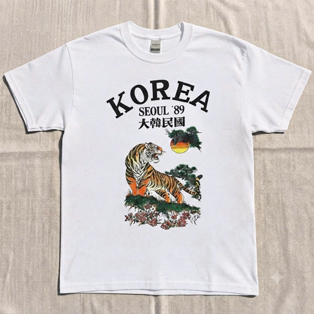 Tiger Korea Seoul 89 T-Shirt AK-051