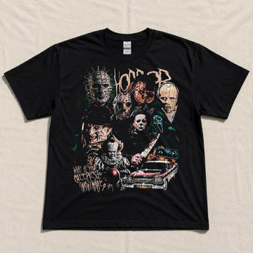 HORROR ICONS GRAPHIC T-SHIRT TH-0110