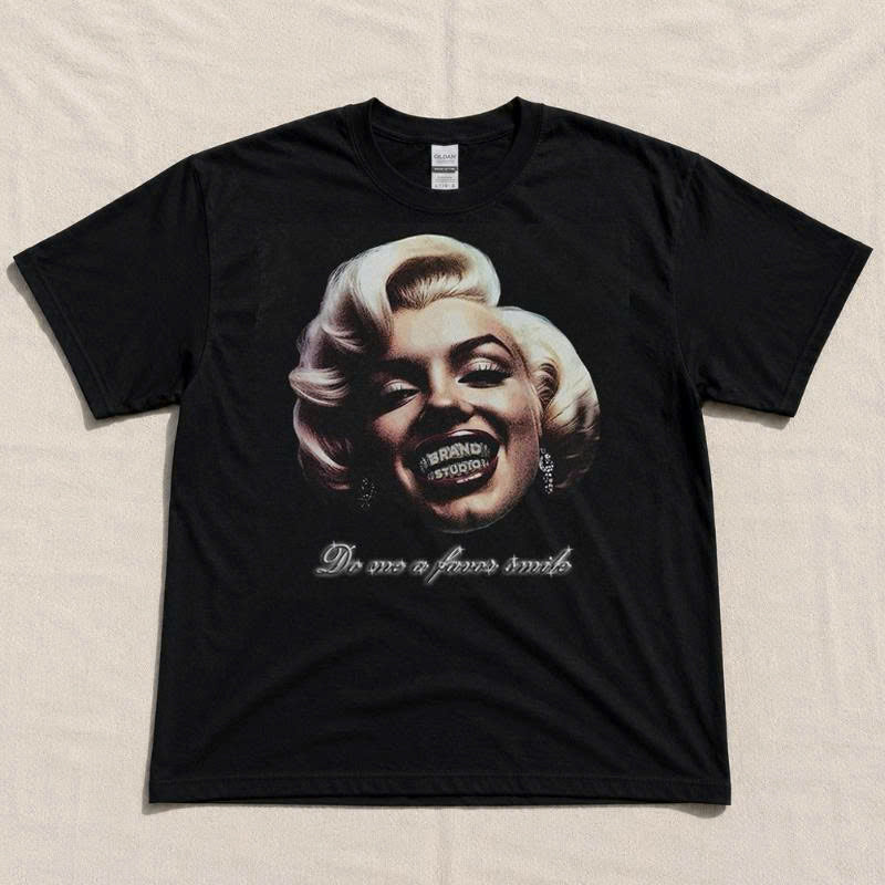 VINTAGE MARILYN MONROE GRAPHIC T-SHIRT TH-0108