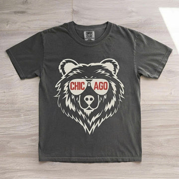 Chicago Football Mascot T-Shirt AK-0127