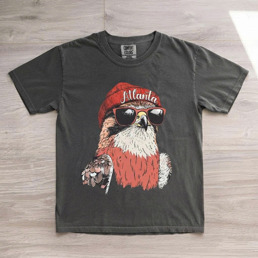 Atlanta Football Mascot T-Shirt AK-0126