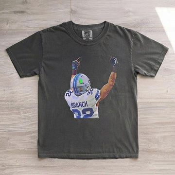 Detroit Football Brian Middle Finger T-Shirt AK-0130