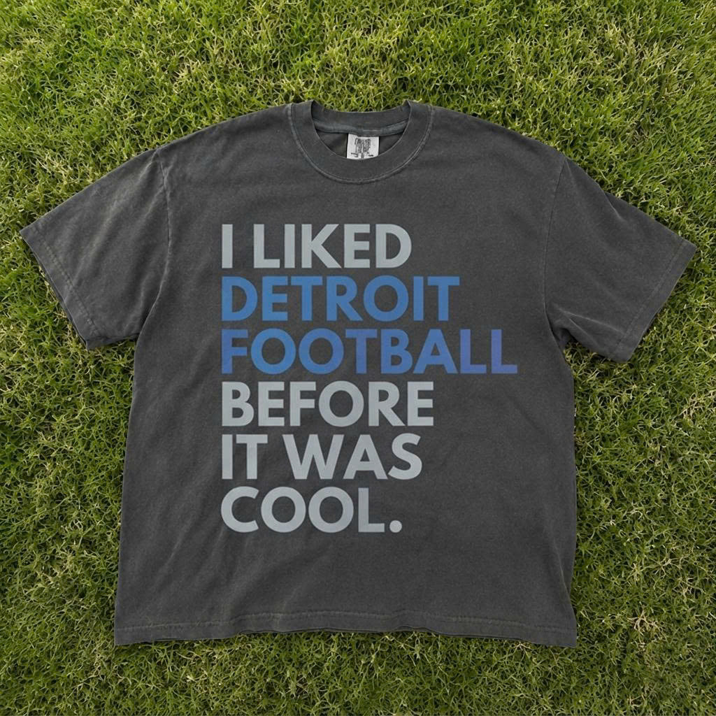Detroit Football T-Shirt AK-0137