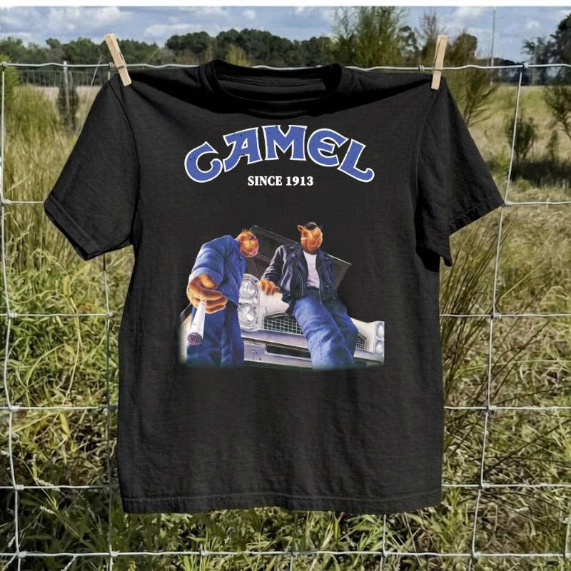 VINTAGE CAMEL GRAPHIC T-SHIRT TH-0119