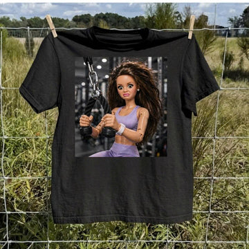 GYM DOLL GRAPHIC T-SHIRT TH-0118