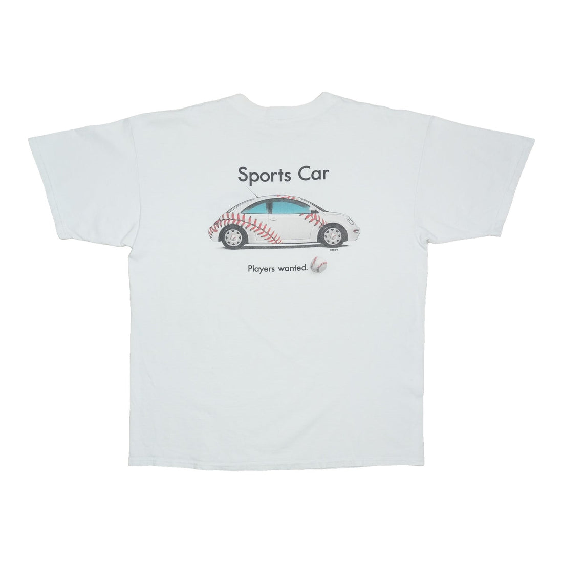 Double Side Printed Sports Car Volkswagen Beetle Shirt, Baseball Game Day Tee Unisex Clothing B-00139