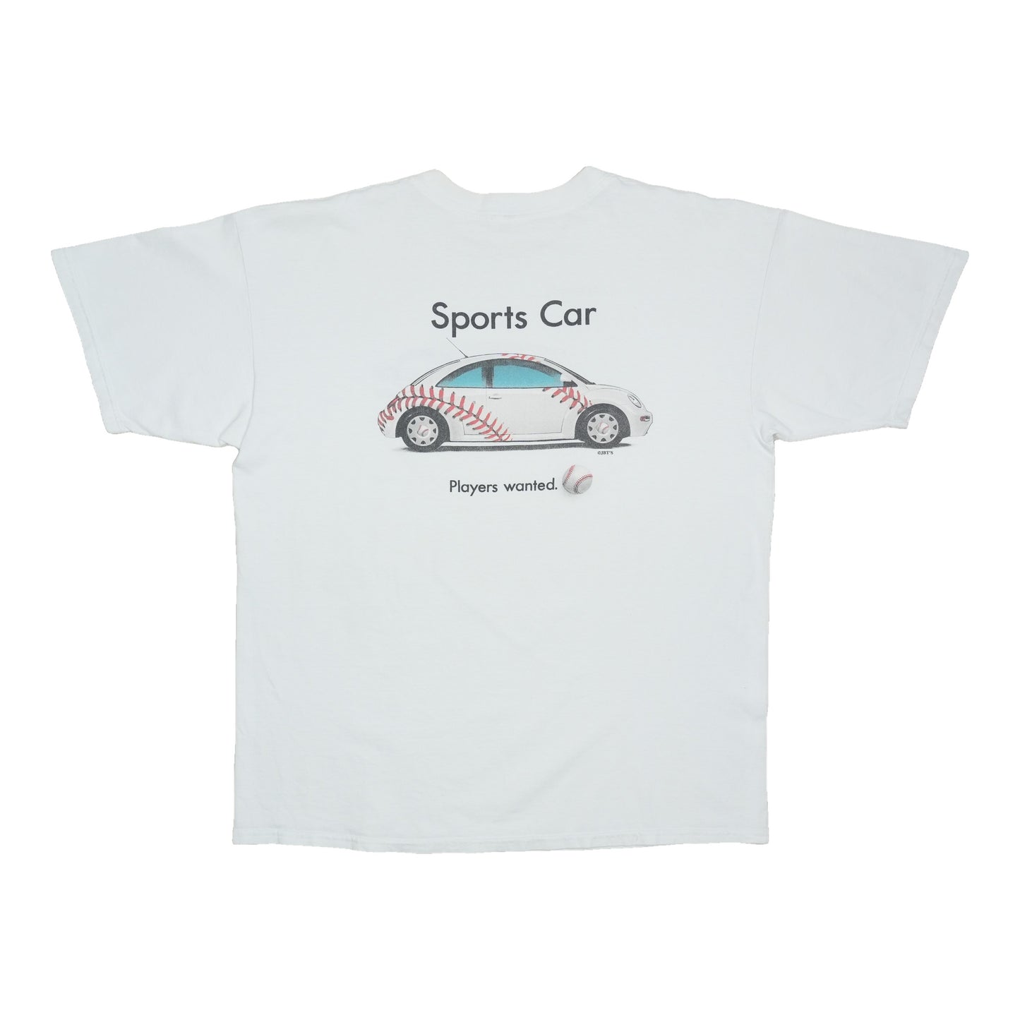 Double Side Printed Sports Car Volkswagen Beetle Shirt, Baseball Game Day Tee Unisex Clothing B-00139