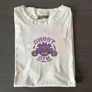 GENGAR GHOST GYM EMBROIDERED TEE NN-0024