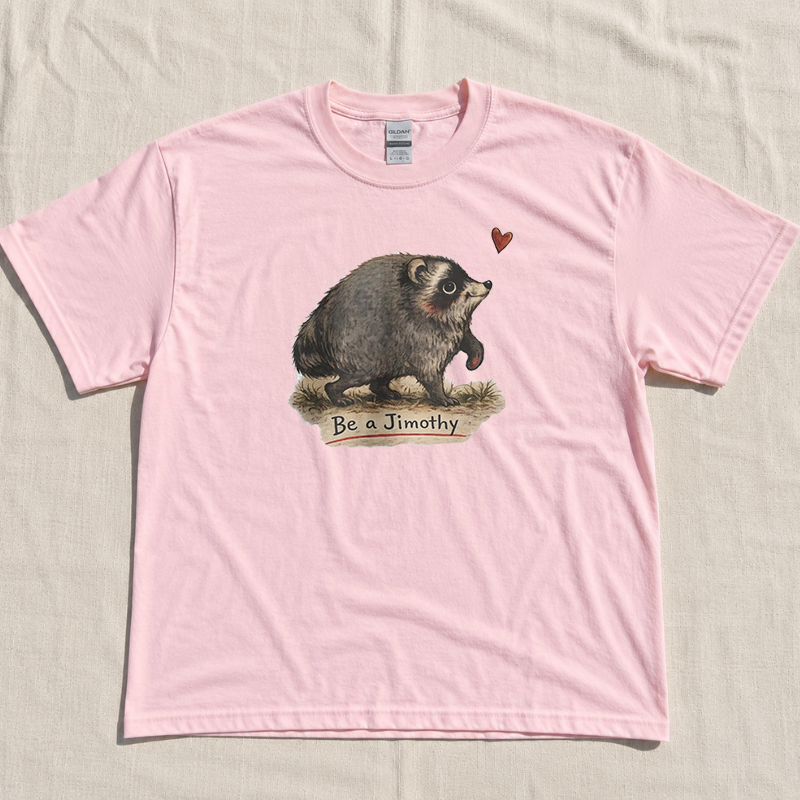 Be a Jimothy Seattle Raccoon Wildlife Shirt, Viral Animal Graphic Tee B-00118
