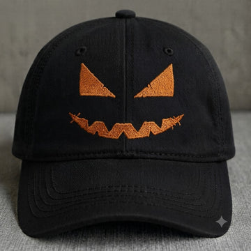 HALLOWEEN PUMPKIN BASEBALL HAT BS-0019