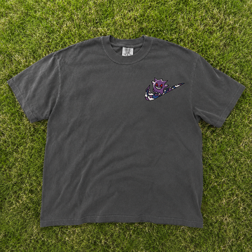 Pocket Monster Gengar Embroidery Design Tshirt, Basics Casual Wear For Him and Her B-0058