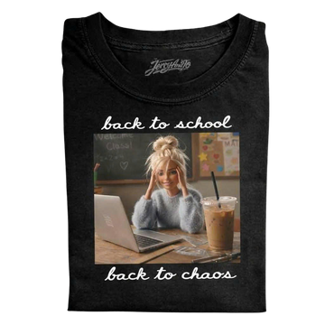 FUNNY TEACHER BACK TO SCHOOL COMFORT COLORS SHIRT LL - 0147