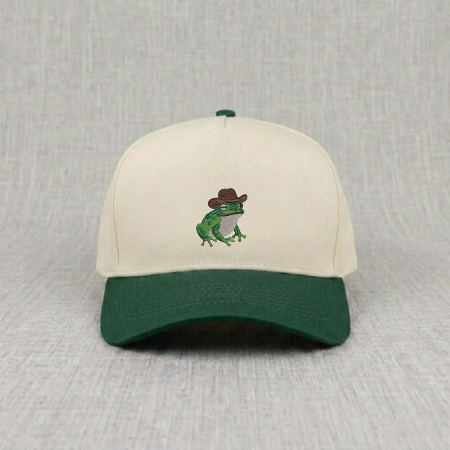 COWBOY FROG EMBROIDERED BASEBALL HAT NN-0004