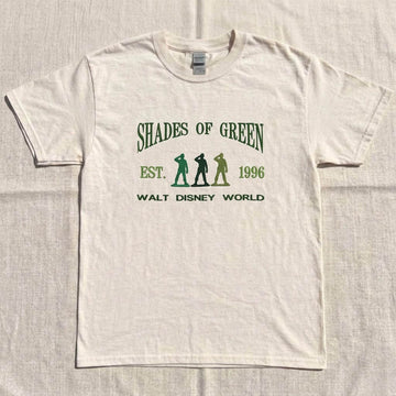 EMBROIDERED SHADES OF GREEN SHIRT HHUE - 021