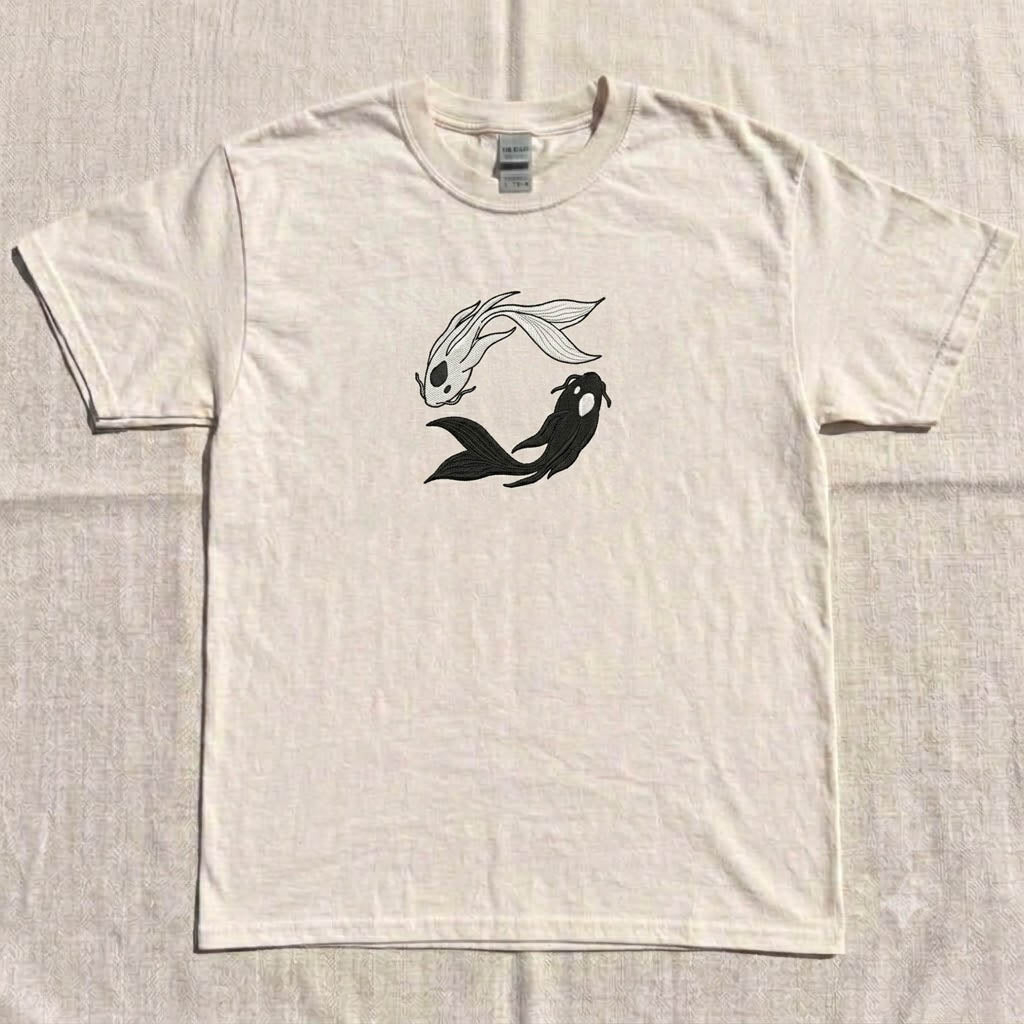 MOON SPIRITS NORTHERN WATER TRIBE EMBROIDERED TEE HHUE - 027