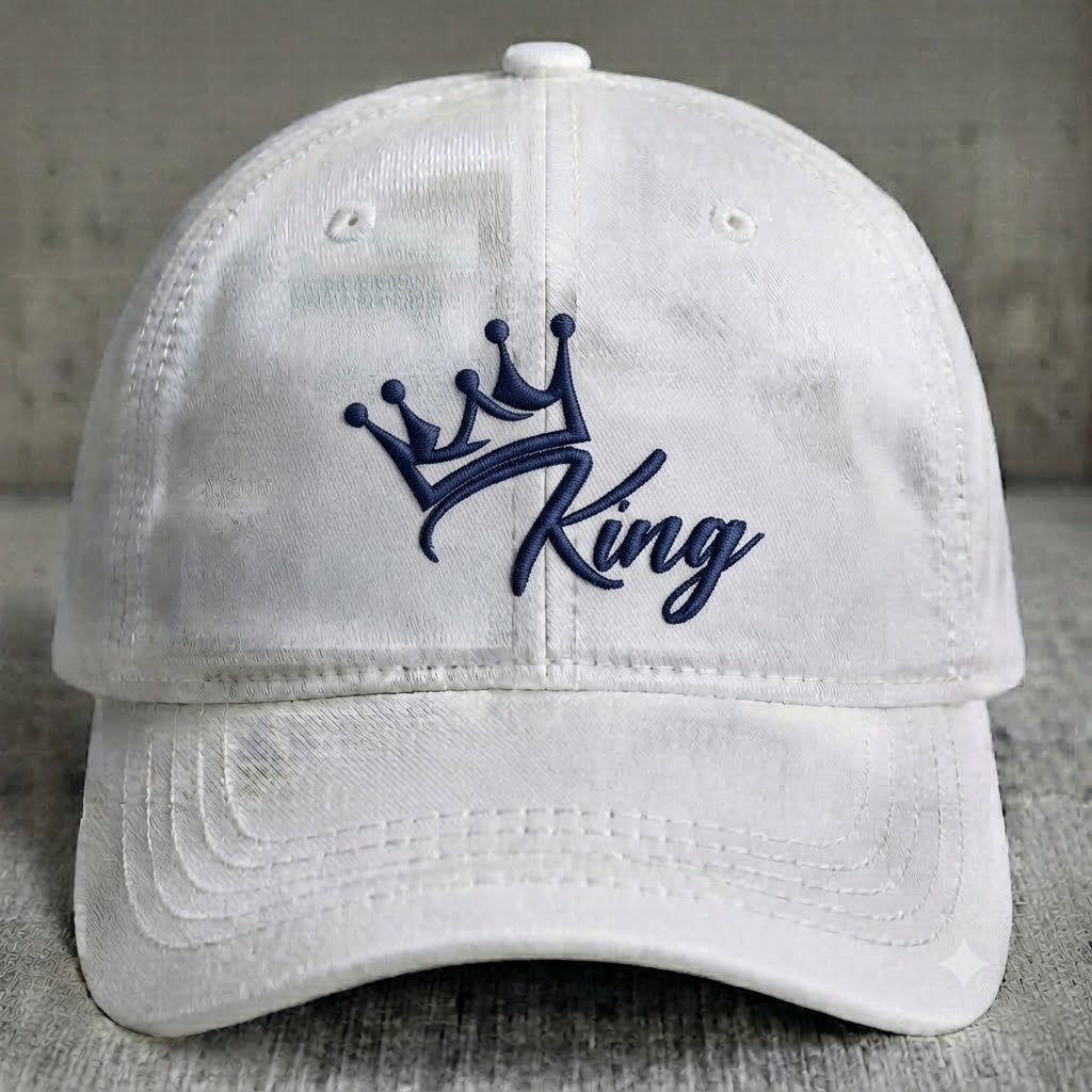 KING CROWN CUSTOM EMBROIDERED HAT BS-0032