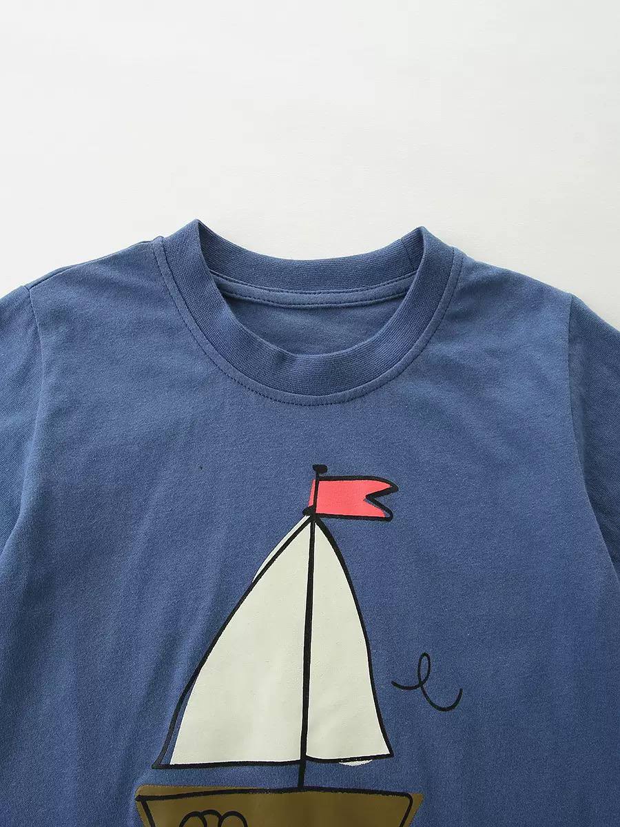Boys 2-Piece Sailboat Outfit