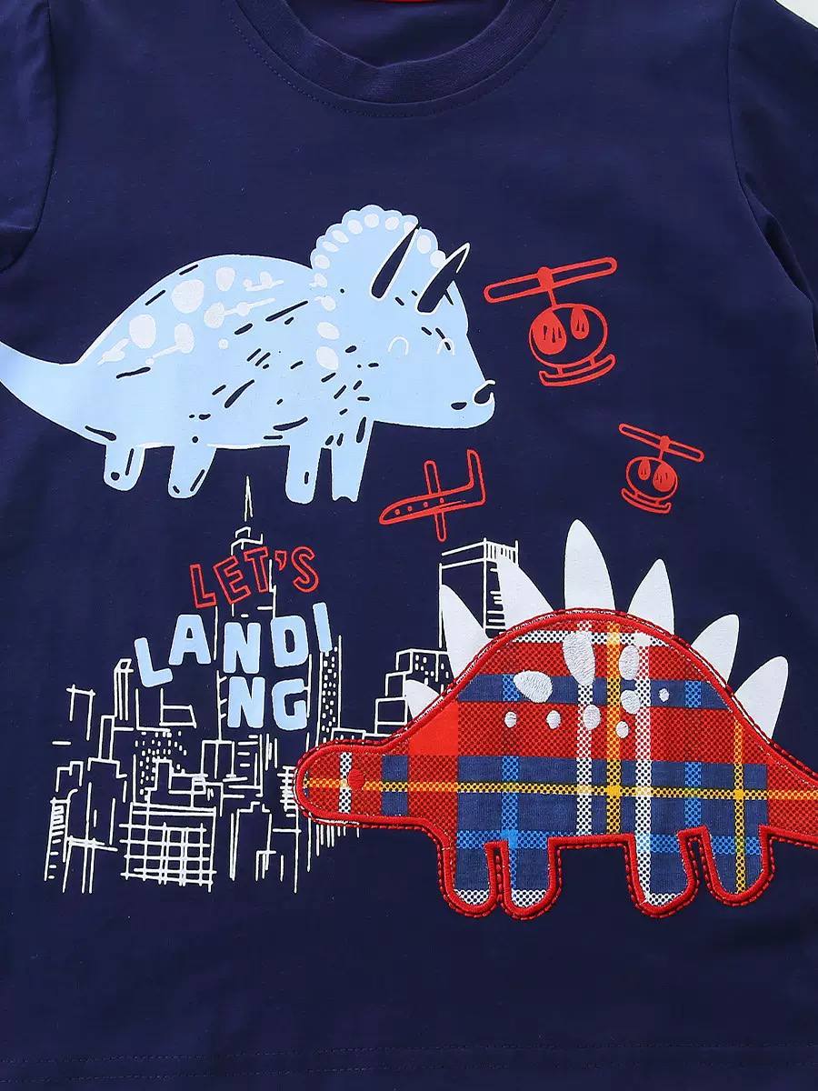 Boys 2-Piece Dinosaur Outfit