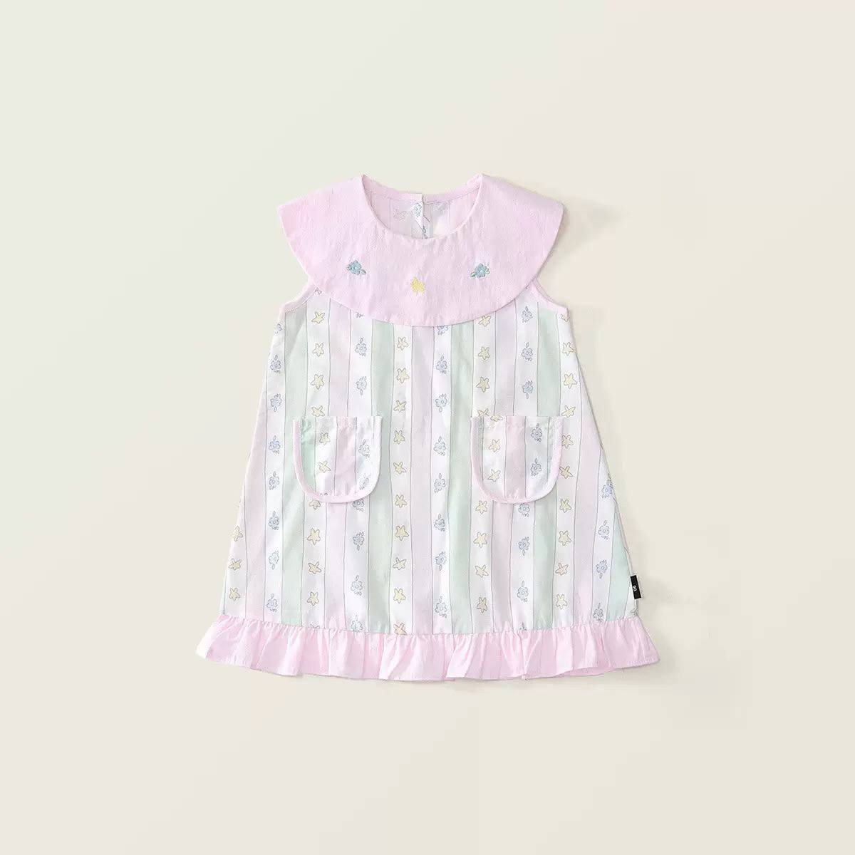 Girls Sleeveless Summer Dress