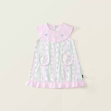Girls Sleeveless Summer Dress