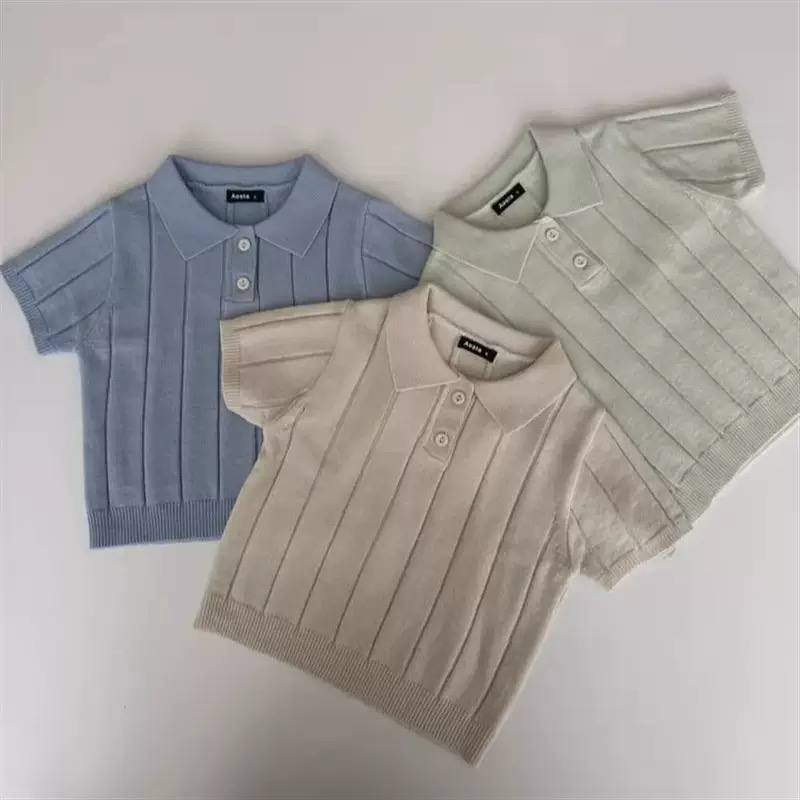 Boys Knit Polo Shirt