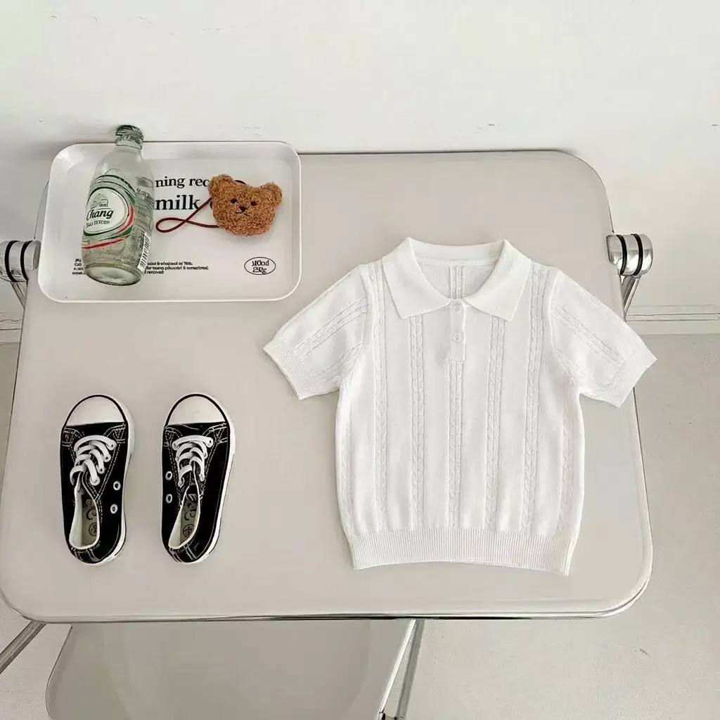 Boys Knit Polo Shirt