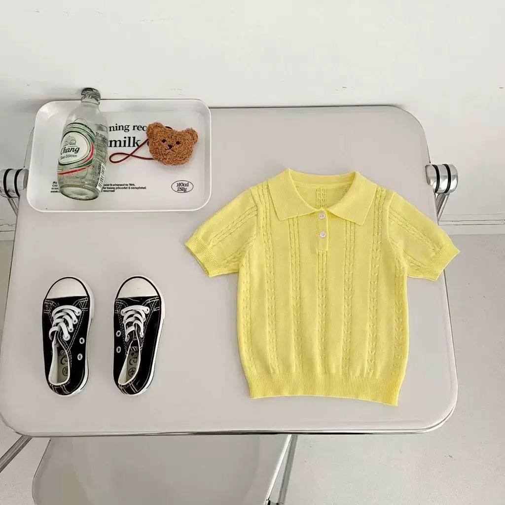 Boys Knit Polo Shirt