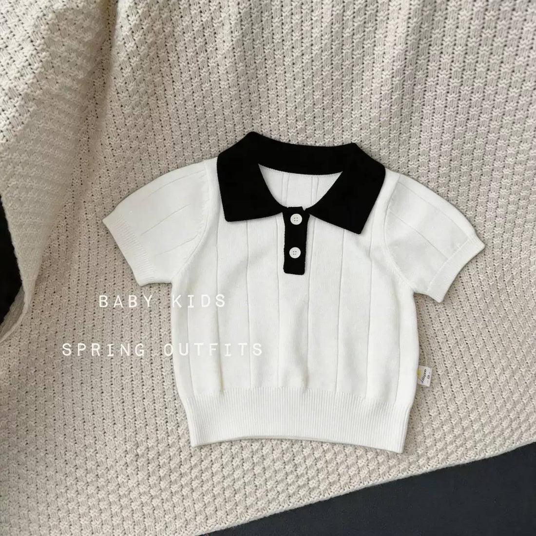 Boys Knit Polo Shirt
