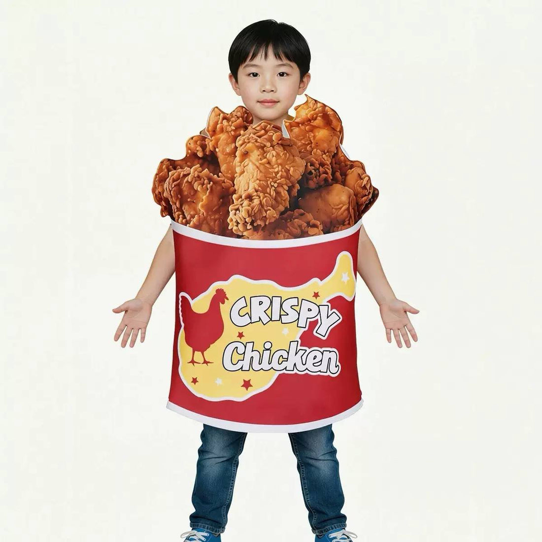 Kids Crispy Fried Chicken Costume